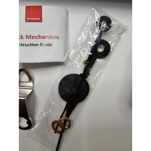 Vangold Clock Mechanism Kit With Hands & Mounting Hardware Complete - Picture 2 of 9